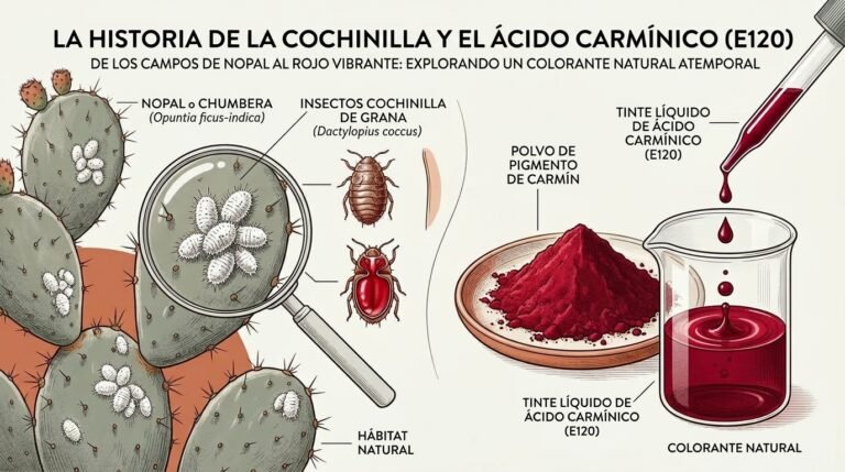 LA COCHINILLA Y EL ÁCIDO CARMÍNICO