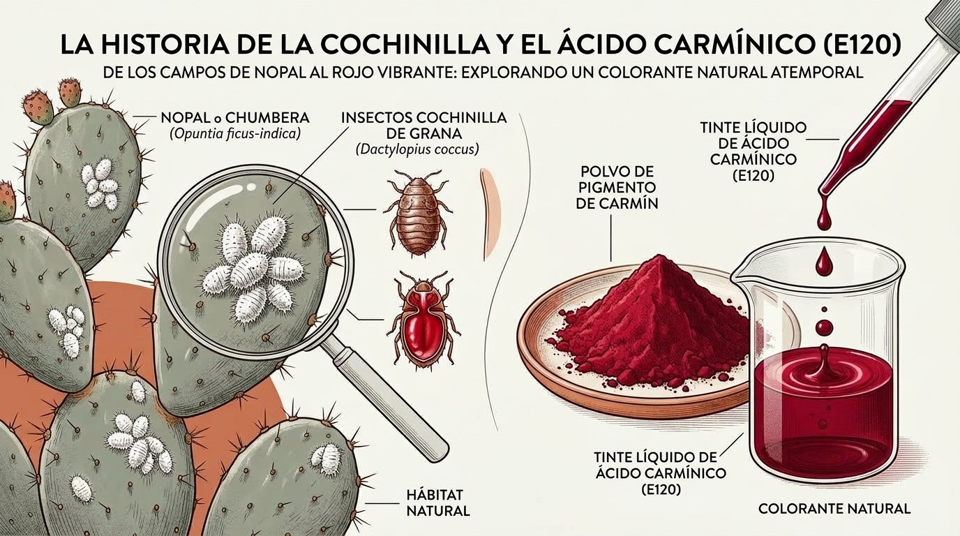LA COCHINILLA Y EL ÁCIDO CARMÍNICO